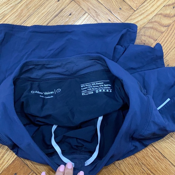 OUTDOOR VOICES Mens Ready Set LightSpeed Running Shorts Navy Blue size Small - Picture 5 of 6